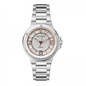 Bonia BR186-2313 Silver White Lady